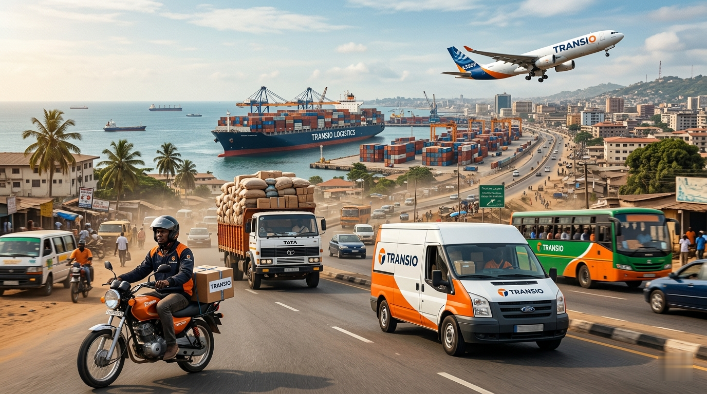 Cargo and logistics illustration 2
