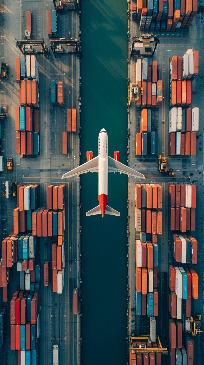 Cargo and logistics illustration 4
